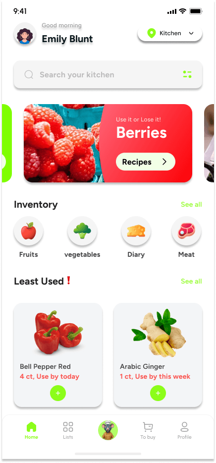foodsavr V1 preview